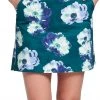 Lady Hagen Women's Magnolia Print 17'' Golf Skort Emerald Floral -Golf Apparel Sales Shop unnamed file 5441