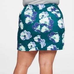 Lady Hagen Women's Magnolia Print 17'' Golf Skort Emerald Floral -Golf Apparel Sales Shop unnamed file 5447