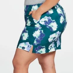 Lady Hagen Women's Magnolia Print 17'' Golf Skort Emerald Floral -Golf Apparel Sales Shop unnamed file 5448