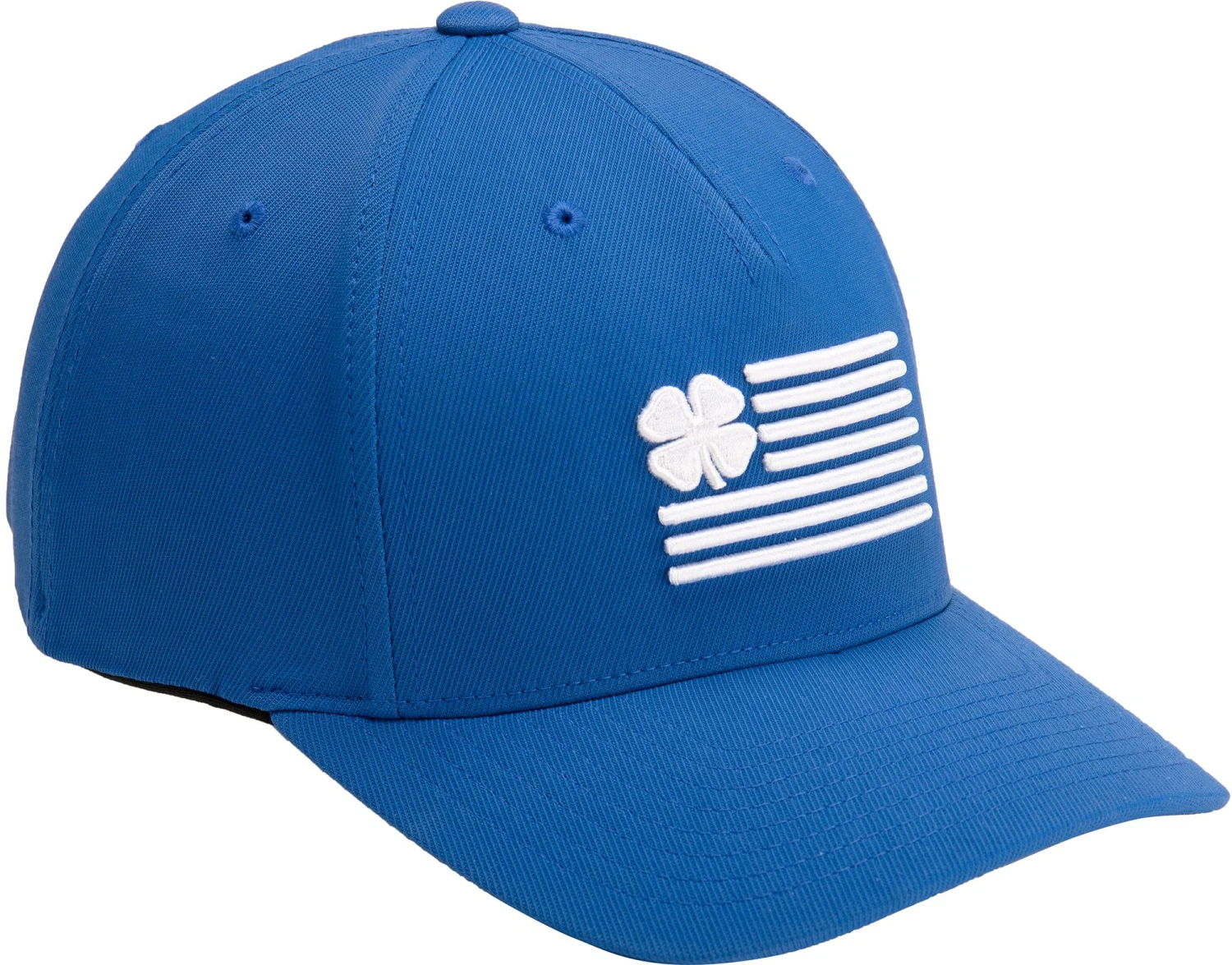 Black Clover Men's Clover Nation 13 Snapback Golf Hat Royal 6 Black Clover Men's Clover Nation 13 Snapback Golf Hat Royal - Image 4