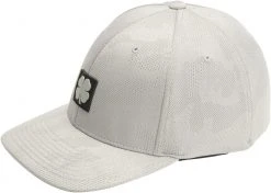 Black Clover Men's Fresh Luck 4 Fitted Golf Hat Silver -Golf Apparel Sales Shop unnamed file 5476