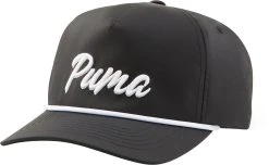 PUMA Retro Rope Snapback Golf Hat For Men White/navy