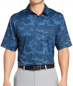 Walter Hagen Men's Perfect 11 Americana Camo Golf Polo Camo Red/white/blue