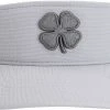 Black Clover Men's Premier Visor 11 Golf Visor Silver -Golf Apparel Sales Shop unnamed file 5578
