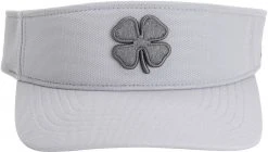 Black Clover Men's Premier Visor 11 Golf Visor Silver