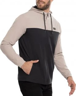 TravisMathew Men's Snow Summit Golf Jacket Heather Portabella -Golf Apparel Sales Shop unnamed file 5718