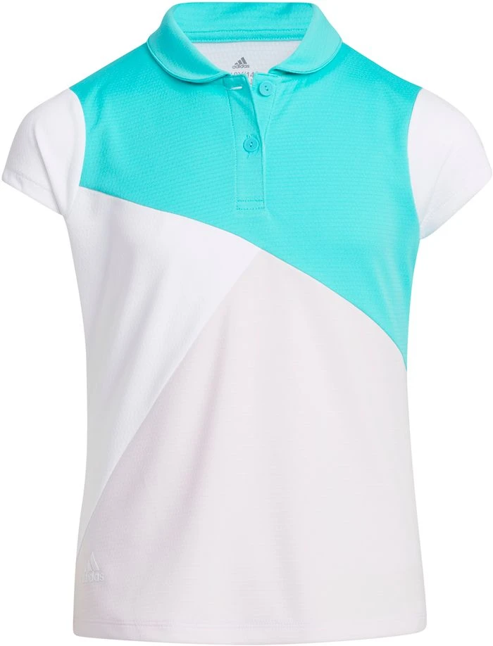 Adidas Girls'HEAT.RDY Golf Polo Black 3 Adidas Girls'HEAT.RDY Golf Polo Black