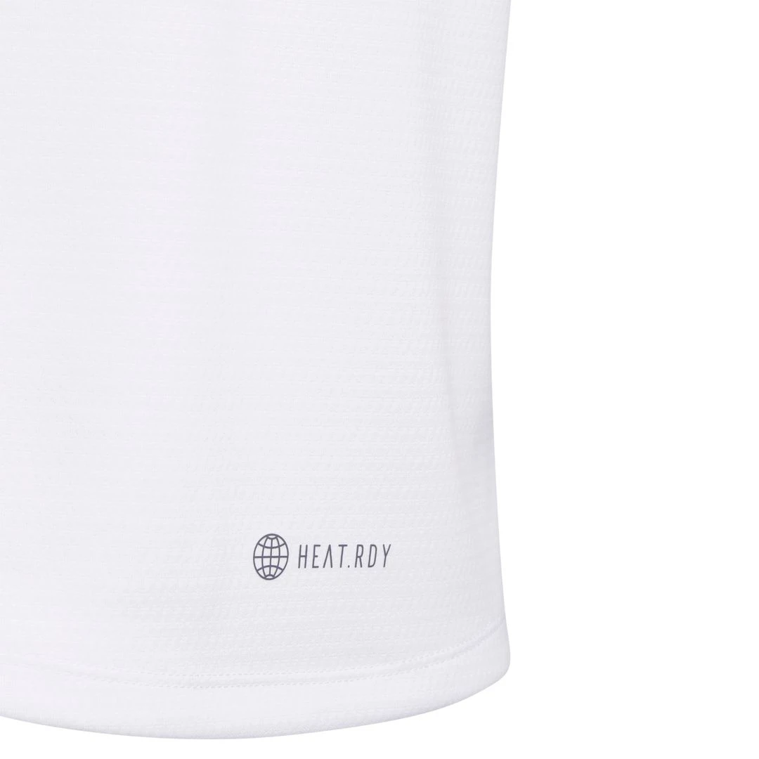 Adidas Girls'HEAT.RDY Golf Polo Black 6 Adidas Girls'HEAT.RDY Golf Polo Black - Image 4