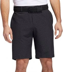 Adidas Men's Abstract Print Golf Shorts Crew Navy/white