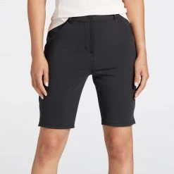 CALIA Women's Golf 9" Bermuda Shorts Pure Black