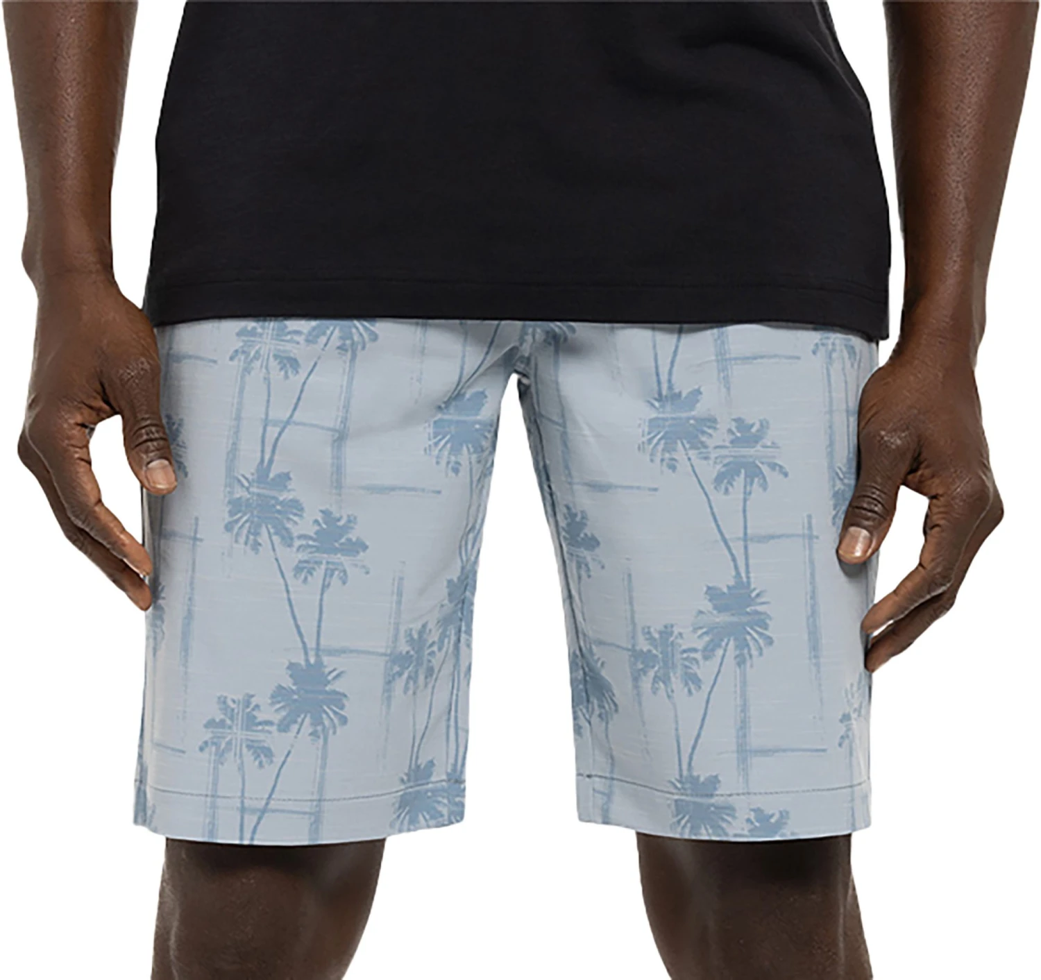 TravisMathew Men's Smooth Talker Golf Shorts Heather Faded Denim 3 TravisMathew Men's Smooth Talker Golf Shorts Heather Faded Denim