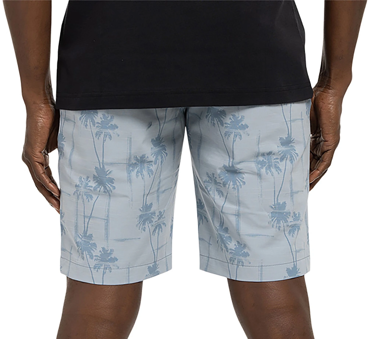 TravisMathew Men's Smooth Talker Golf Shorts Heather Faded Denim 4 TravisMathew Men's Smooth Talker Golf Shorts Heather Faded Denim - Image 2