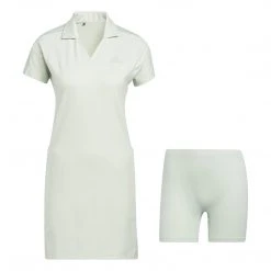 Adidas Women's 3 Stripes Golf Dress Linen Green -Golf Apparel Sales Shop unnamed file 5938