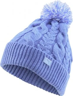 PUMA Women's Golf Cable Pom Beanie Navy/white