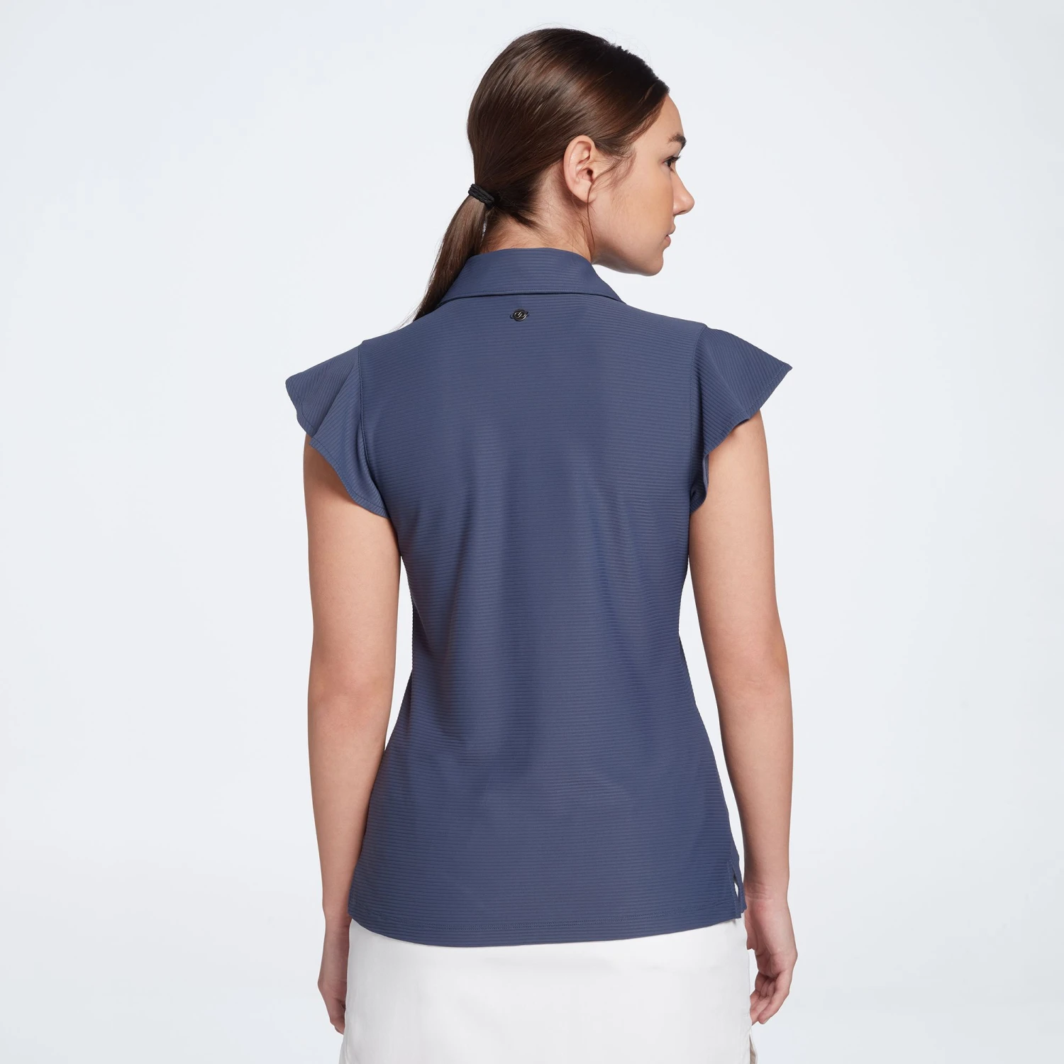 Calia Women's Golf Flutter Sleeve Polo Digital Lilac 5 Calia Women's Golf Flutter Sleeve Polo Digital Lilac - Image 3