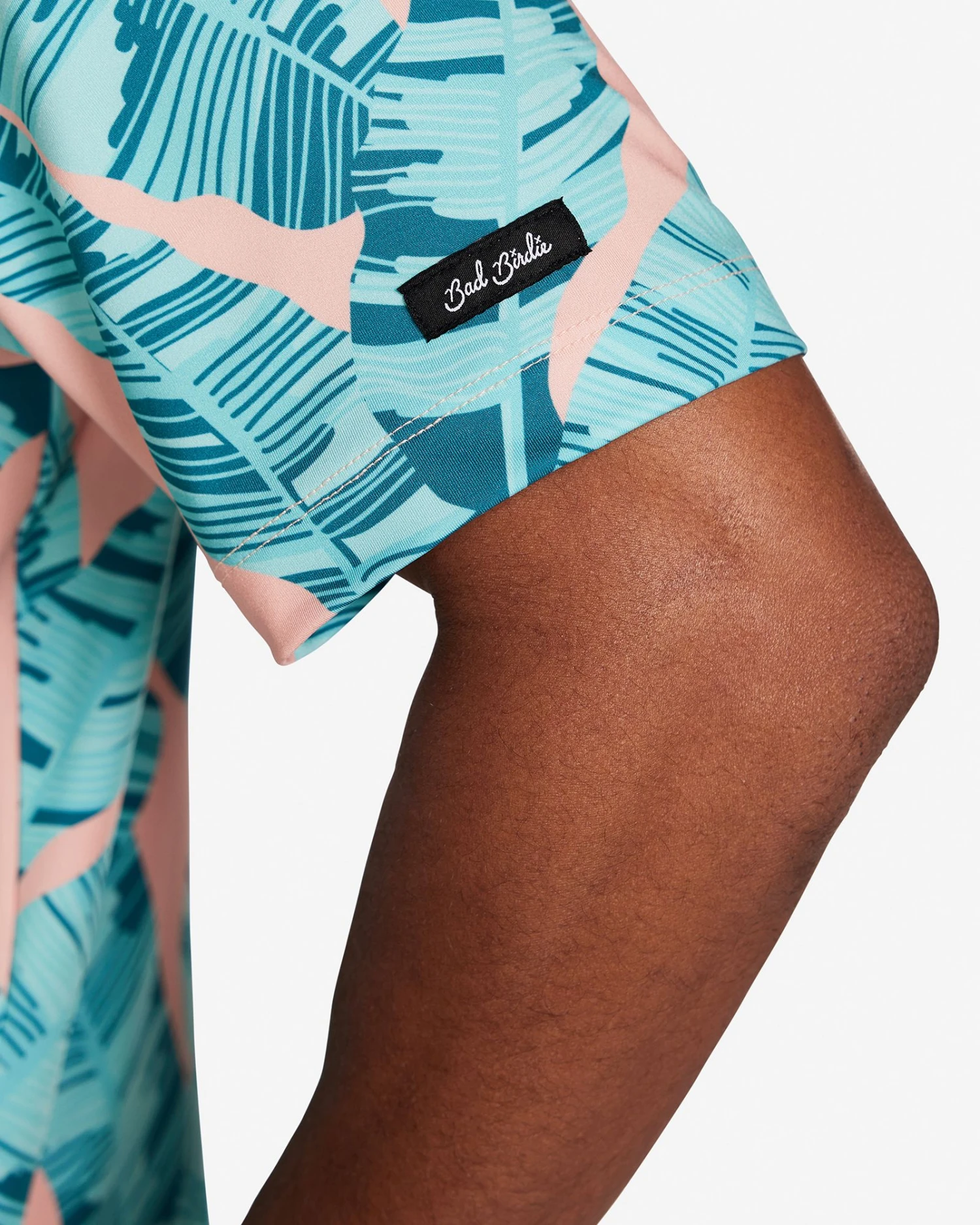 Bad Birdie Blue Steel Golf Polo For Men Orange 6 Bad Birdie Blue Steel Golf Polo For Men Orange - Image 4