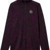 Barstool Sports X UNRL Men's Golf Camo Knit 1/4 Zip Wine -Golf Apparel Sales Shop unnamed file 6105