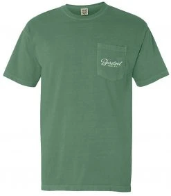 Barstool Sports Men's Golf Pocket T-Shirt Green