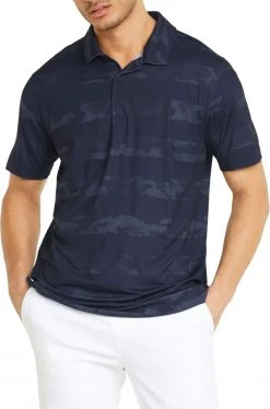 PUMA Men's PUMA X Volition Bandana Stripe Golf Polo Ski Patrol