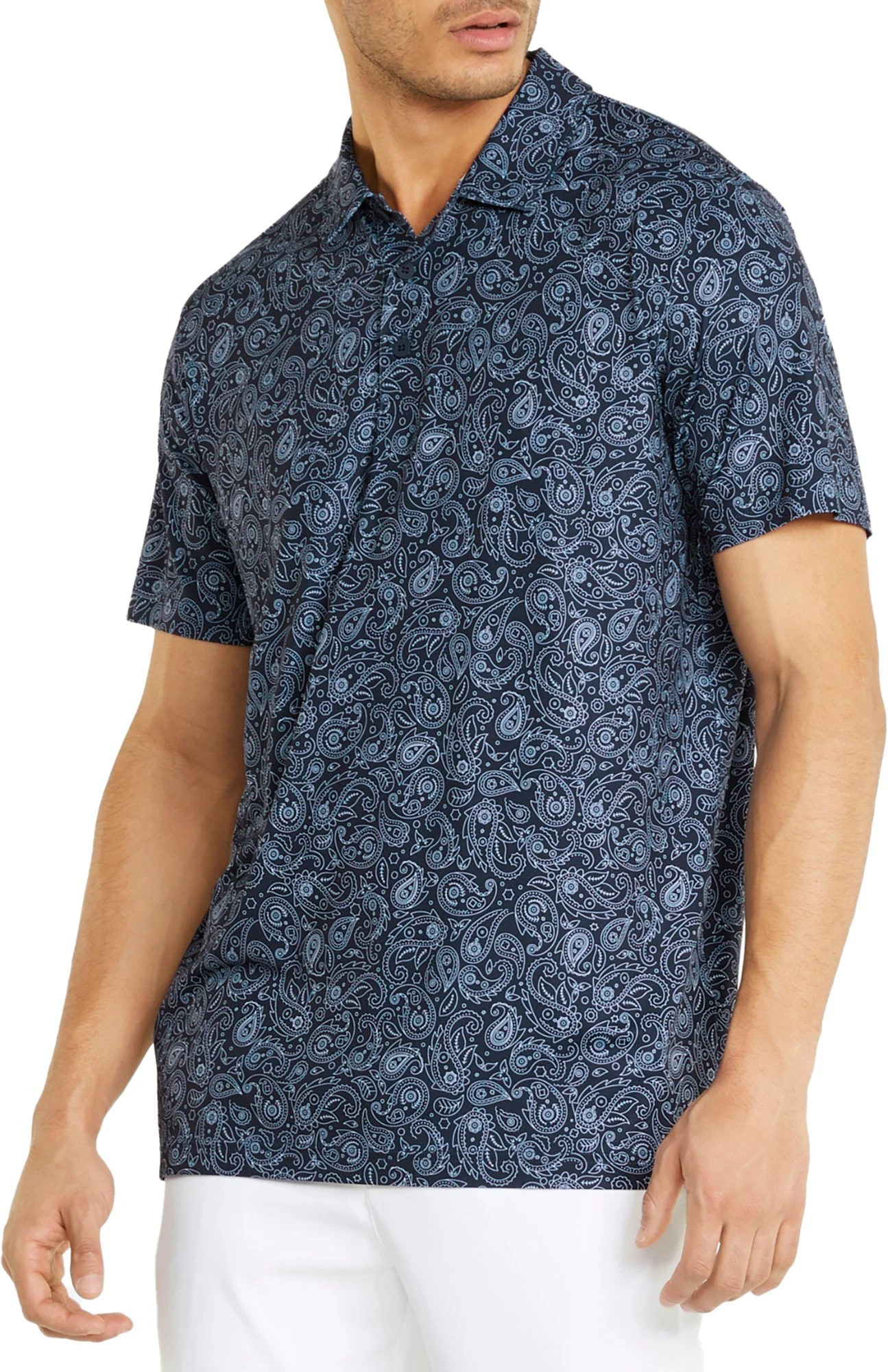 PUMA Men's PUMA X Volition Bandana Golf Polo Ski Patrol/bright White 3 PUMA Men's PUMA X Volition Bandana Golf Polo Ski Patrol/bright White