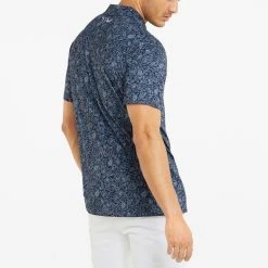 PUMA Men's PUMA X Volition Bandana Golf Polo Ski Patrol/bright White 7 PUMA Men's PUMA X Volition Bandana Golf Polo Ski Patrol/bright White -Golf Apparel Sales Shop unnamed file 6206