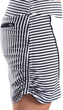 SwingDish Women's Olivia Stripe Golf Skort Black/white Stripe 8 SwingDish Women's Olivia Stripe Golf Skort Black/white Stripe -Golf Apparel Sales Shop unnamed file 6380