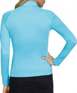 Tail Women's ISARIAH Long Sleeve Golf Top Blue Fish -Golf Apparel Sales Shop unnamed file 6520