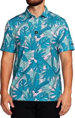 Bad Birdie Men's Palmnado Golf Polo