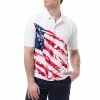 Sansoleil Men's Soltek Ice Short Sleeve Print Polo America -Golf Apparel Sales Shop unnamed file 6585