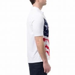 Sansoleil Men's Soltek Ice Short Sleeve Print Polo America -Golf Apparel Sales Shop unnamed file 6587