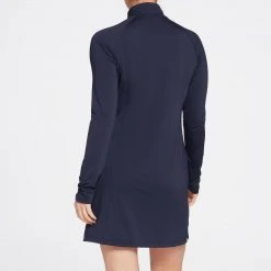 Lady Hagen Women's Solid UV Long Sleeve Golf Dress Dark Navy -Golf Apparel Sales Shop unnamed file 66