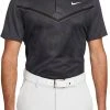 Nike Men's Dri-FIT ADV Tiger Woods Blade Collar Golf Polo Dk Smoke Grey