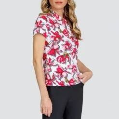 Tail Women's Rosalia Short Sleeve Golf Polo Sweet Magnolia -Golf Apparel Sales Shop unnamed file 6668