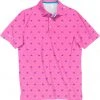 SCALES Men's Crabby Golf Polo Pink -Golf Apparel Sales Shop unnamed file 6701