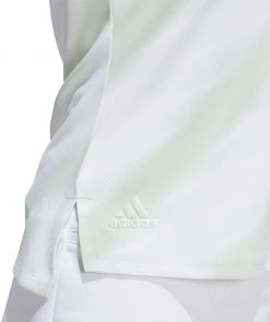 Adidas Women's HEAT.RDY Golf Polo Linen Green -Golf Apparel Sales Shop unnamed file 6710