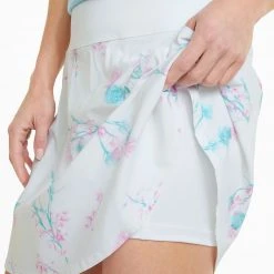 PUMA Women's 16" PWRSHAPE Lowlands Golf Skirt Bright White/navy Blazer 9 PUMA Women's 16" PWRSHAPE Lowlands Golf Skirt Bright White/navy Blazer -Golf Apparel Sales Shop unnamed file 6714