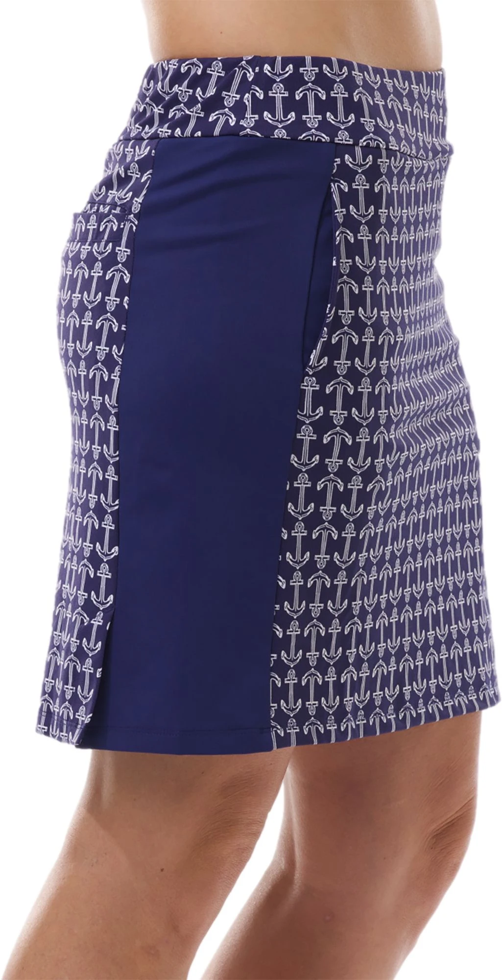 SanSoleil San Soleil Women's SolStyle 17" Golf Skort Birdie Black 4 SanSoleil San Soleil Women's SolStyle 17" Golf Skort Birdie Black - Image 2