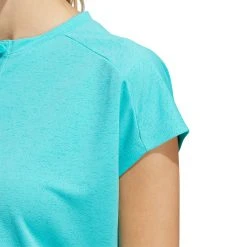Adidas Women's Essentials Short Sleeve Crew Neck Golf Shirt Semi Mint Rush 11 Adidas Women's Essentials Short Sleeve Crew Neck Golf Shirt Semi Mint Rush -Golf Apparel Sales Shop unnamed file 6920