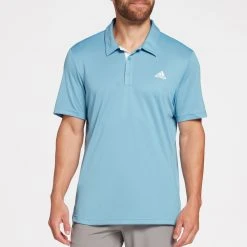 Adidas Men's Drive Solid Polo Shirt Hazy Blue -Golf Apparel Sales Shop unnamed file 7038