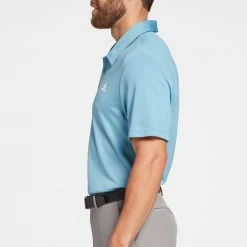 Adidas Men's Drive Solid Polo Shirt Hazy Blue -Golf Apparel Sales Shop unnamed file 7040