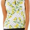 Nancy Lopez Golf Nancy Lopez Women's Tart Sleeveless Golf Polo White/multi -Golf Apparel Sales Shop unnamed file 7057