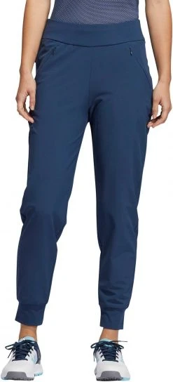 Adidas Women's Stretch Woven Golf Joggers Crew Navy