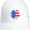 Black Clover Men's USA Classic Snapback Golf Hat White 2 Black Clover Men's USA Classic Snapback Golf Hat White -Golf Apparel Sales Shop unnamed file 7097