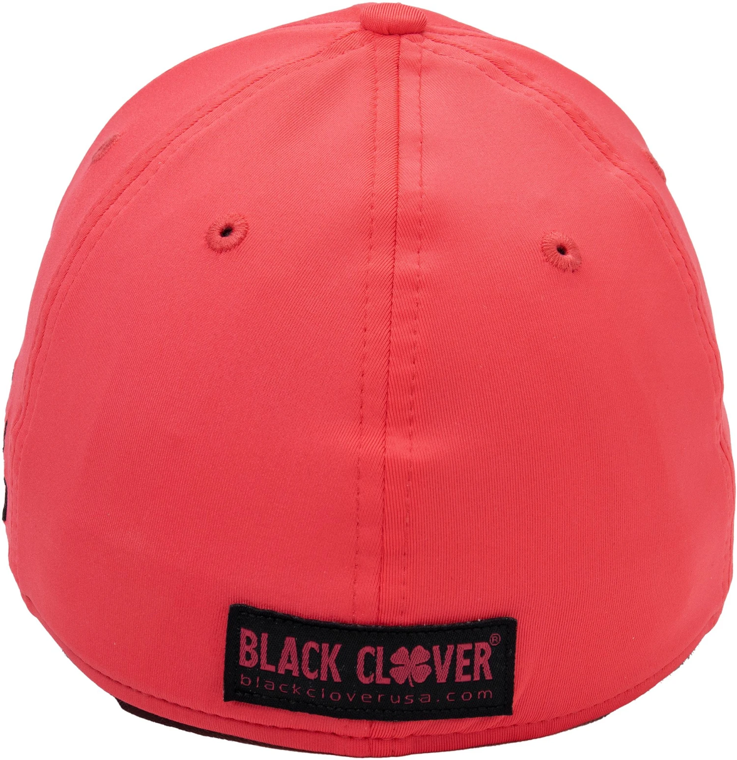 Black Clover Men's Premium Clover 98 Fitted Golf Hat Psych Pink 4 Black Clover Men's Premium Clover 98 Fitted Golf Hat Psych Pink - Image 2