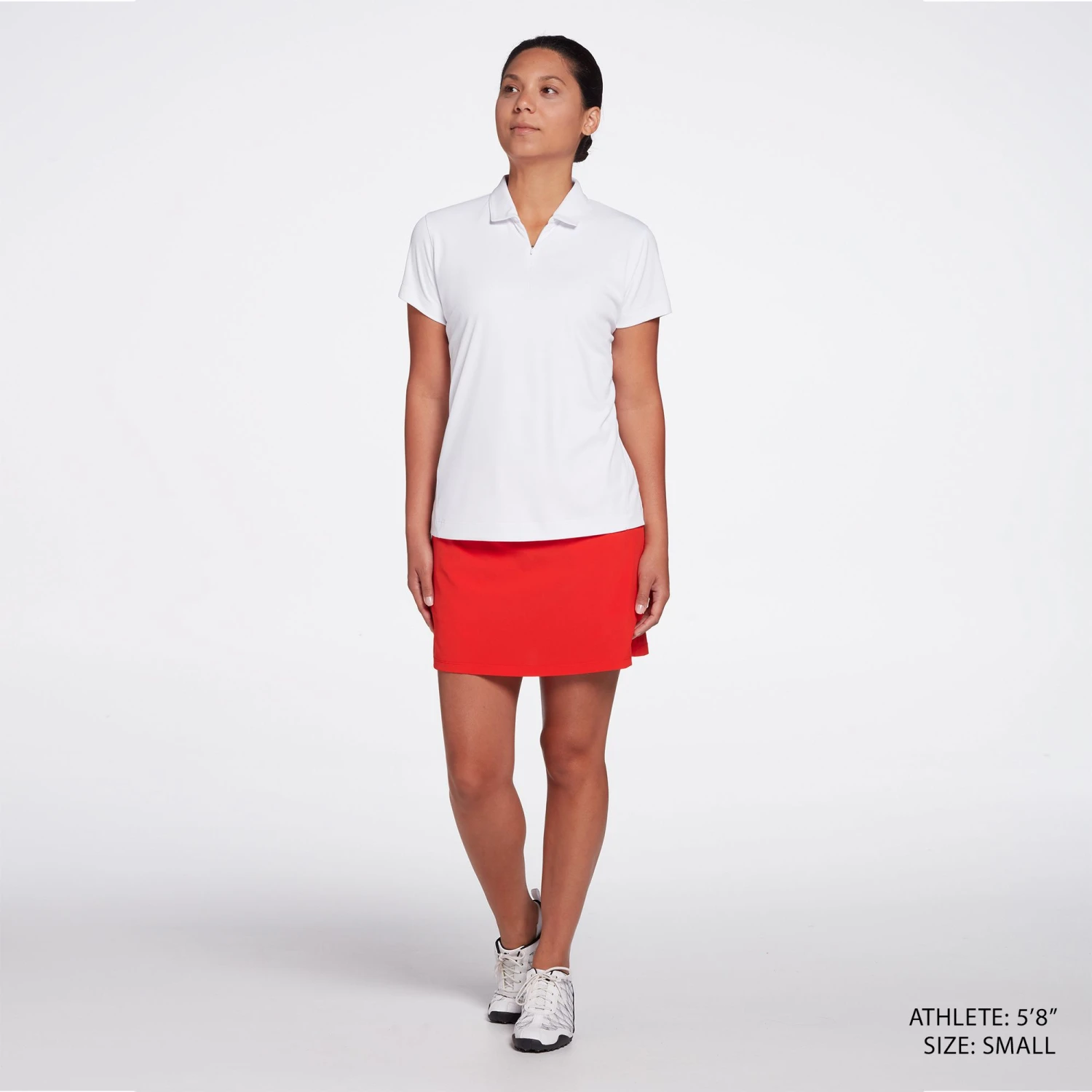 Slazenger Women's Bold Wide Pleat 15'' Golf Skort Hot Red 4 Slazenger Women's Bold Wide Pleat 15'' Golf Skort Hot Red - Image 2