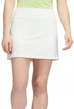 Adidas Women's Ultimate365 Printed Golf Skirt White