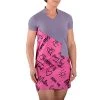 SwingDish Women's Rhen Short Sleeve Golf Dress Pink -Golf Apparel Sales Shop unnamed file 7264