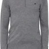 J.Lindeberg Men's Kian Tour Merino 1/4 Zip Golf Sweater Navy -Golf Apparel Sales Shop unnamed file 7395