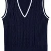 Lady Hagen Women's Golf Sweater Vest Dark Navy -Golf Apparel Sales Shop unnamed file 741