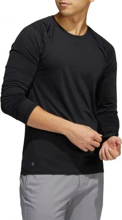 Adidas Men's UPF Base Layer Golf Shirt Black -Golf Apparel Sales Shop unnamed file 7478
